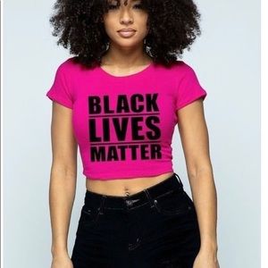 BLM CROP TOPS